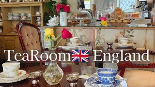 本場イギリスのティールーム巡り🫖10店│可愛いヴィンテージ食器・愛しのスコーン・ほっこりインテリア│ロンドンからコッツウォルズまで│2年間の記録 [upl. by Saihtam]