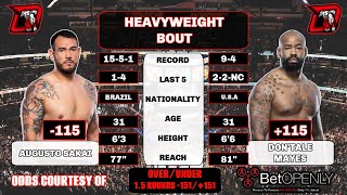 Augusto Sakai vs DonTale Mayes UFC Vegas 70 Fight Breakdown [upl. by Bigelow]