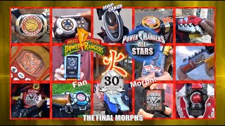 Forever Red 2 Morph Power Rangers AllStars MWP Canon  30th Anniversary  The End My Version [upl. by Oric]