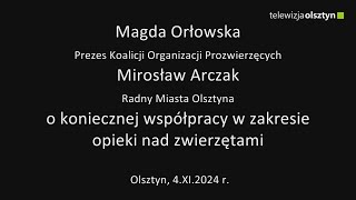 O koniecznej współpracy w zakresie opieki nad zwierzętami [upl. by Nnylirret]