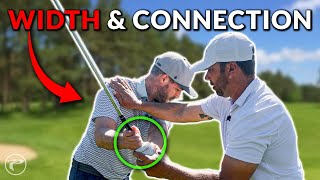 The TRUTH About Creating WIDTH In The Backswing [upl. by Lita]