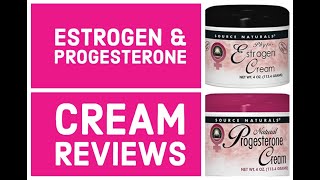 Review for estrogen amp progesterone cream Bio hrt [upl. by Noiramed270]