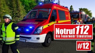 NOTRUF 112 12 LKWBrand mit Schaum löschen I Gameplay von Notruf 112 die FeuerwehrSimulation [upl. by Enutrof]