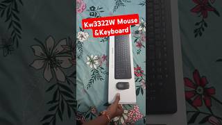 Dell KM3322W Wireless Keyboard amp Mouse Unboxing amp Review Shorts [upl. by Nytsyrk]