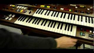 Yamaha C605 Bass Pedals Playing Synth Sound Synthe preset [upl. by Ailenroc682]