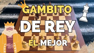 GANA el 99 de PARTIDAS con el GAMBITO de REY👑😱 [upl. by Lledner]