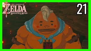 Zelda Breath of the Wild 21 Tostando minhas carnes num vulcão [upl. by Gierc579]