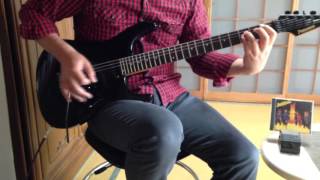 Dokken The Hunter guitar cover George Lynch Lynch Mob [upl. by Nilhsa640]