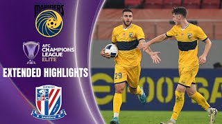 Central Coast Mariners vs Shenhua Extended Highlights  AFC Champions League Elite  CBS Sports [upl. by Llert]