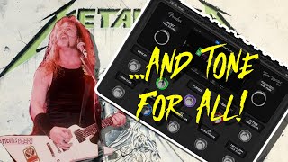 METALLICA quotAnd Justice For Allquot tone with the Fender TONEMASTER PRO [upl. by Ayotahs]