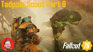 Fallout 76 Tadpole Scout Herpetologist Badge PS4 gameplay Episode 96 [upl. by Anivram]