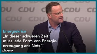 CDUParteitag Rede von Jens Spahn am 09092022 [upl. by Leffen984]