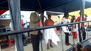 Baba na Mai charamba live supporting Admire Nago in Zvishavane [upl. by Idnib]