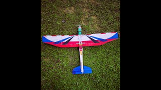 FLYING THE RC GLIDER WITH 12M WING SPAN [upl. by Htidra]