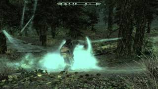 Skyrim  White Smoke Aura BugAura de Humo Blanco Bug [upl. by Locke789]