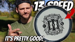 A 13 Speed DRIVER That FLIPS Up Latitude64 STRIVE  Disc Golf [upl. by Charlotte]