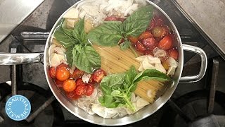 Martha Stewarts Famous One Pot Pasta Recipe  Martha Stewart [upl. by Tinya]