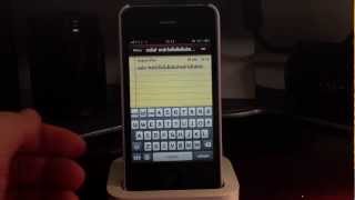 Ikeywi pouvoir avoir une quatrième ligne sur sont clavier iPhoneiPodtouch [upl. by Notsuoh]