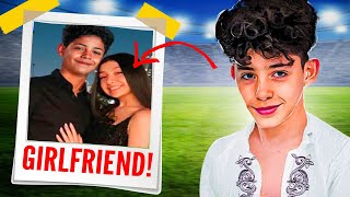 Cristiano Ronaldo Jr Reveals his SECRET Girlfriend [upl. by Panthia]