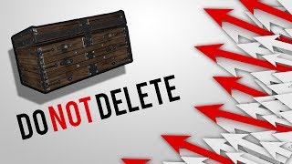 Skyrim how to get DO NOT DELETE Chests FASTEASY [upl. by Kristie250]