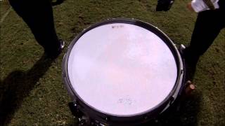 Fleming Island High School Marching Band Snare Cam [upl. by Llorrac]