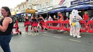 Dawlish Celebrates Carnival 2023 Pram Race Event [upl. by Ennywg]