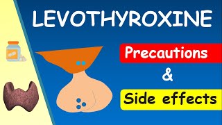 Levothyroxine  Mechanism side effects precaution amp uses [upl. by Leena]