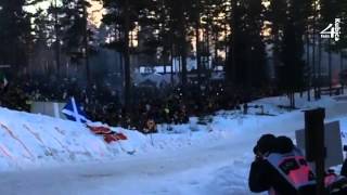 Robert Kubica  Jump  Colins Crest  WRC Sweden Rally 2015 [upl. by Harod325]