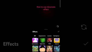 how to use classroom effect [upl. by Ennahtebazile]