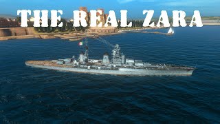 World of Warships Blitz  Italian premium cruiser quotGoriziaquot review [upl. by Nollie]