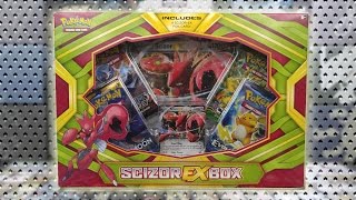 Opening a Scizor EX Box of Pokemon Cards [upl. by Dania970]