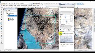 LANDSAT Uydu Görüntüsü KırpmaKesme I ArcGIS İmage Analysis [upl. by Jone]