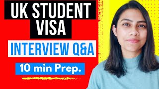 UK Student Visa Embassy Interview Questions  UK Visa Application Process 2023 [upl. by Strohben]