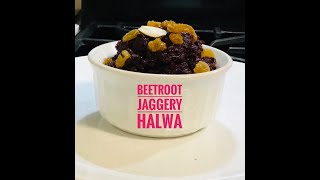 Beetroot amp Jaggery Halwa  चुकंदर और गुड़ का हलवा  It taste better than Carrot Halwa [upl. by Rimaa]