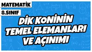 8 Sınıf Matematik  Dik Koninin Temel Elemanları ve Açınımı  2022 [upl. by Ailenroc321]