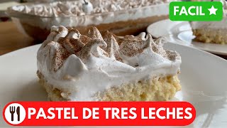 🇵🇪 TORTA DE TRES LECHES  RECETA DELICIOSA [upl. by Ozkum]