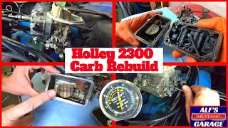 Holley 2300 2 Barrel Carburetor Rebuild  1967 Ford Mustang [upl. by Cuttie]