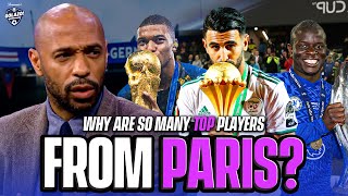 Thierry Henry reveals why Paris produce so many great footballers  UCL Today  CBS Sports [upl. by Anairdna]