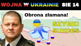 14 SIE W końcu Ukraińcy PENETRUJĄ ROSYSJĄ OBRONĘ O 3km JEDNEGO DNIA  Wojna w Ukrainie Wyaśniona [upl. by Stempson]