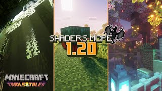 5 SHADER MCPE 120 RD TERBAIK MIRIP RTX DI ANDROID RINGAN  Shaders For mcpe 12010 render dragon [upl. by Tad]