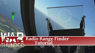 War Thunder Sim  Radio Range Finder Tutorial [upl. by Ahsotal734]