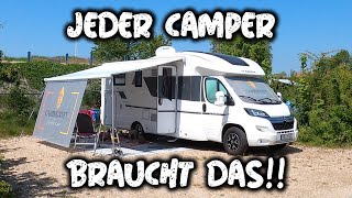 Wohnmobil Sonnenschutz Markisenbanner amp Frontscheibenbanner CampMonkey Adria 670 SL WoMo mit Hund [upl. by Helmer]