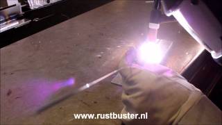 TIG lassen aluminium AC GTAW [upl. by Reseda]