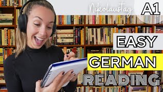 Easy German Story Nikolaustag German Listening Comprehension  Deutsch Hörverstehen [upl. by Ennazzus]