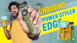 Best Trimmer of 2024  38 Style Settings  Unboxing Power Styler Edge  Bombay Shaving Company [upl. by Restivo]