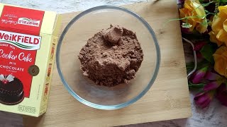 trying weiKFiELD Chocolate flavour cooker cake mix [upl. by Jacobsen]