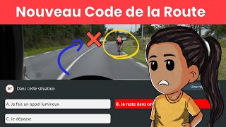 NOUVELLES QUESTIONS  Test Code de la Route 2024  Série 46 [upl. by Nemra]