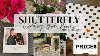 Shutterfly Wedding Photo Book Review  Tips amp Tricks  Create Your Own Wedding Album  Lay Flat [upl. by Qidas]