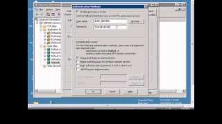 Change the anonymous password for a website in Windows IIS [upl. by Ezara527]