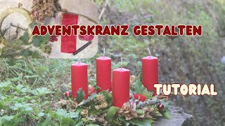 Adventskranz Tutorial [upl. by Leonelle]